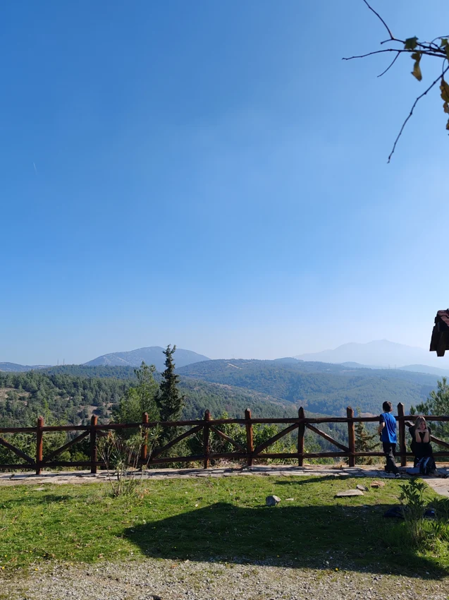 Πανοραμική θέα από το δάσος του Σέιχ Σου